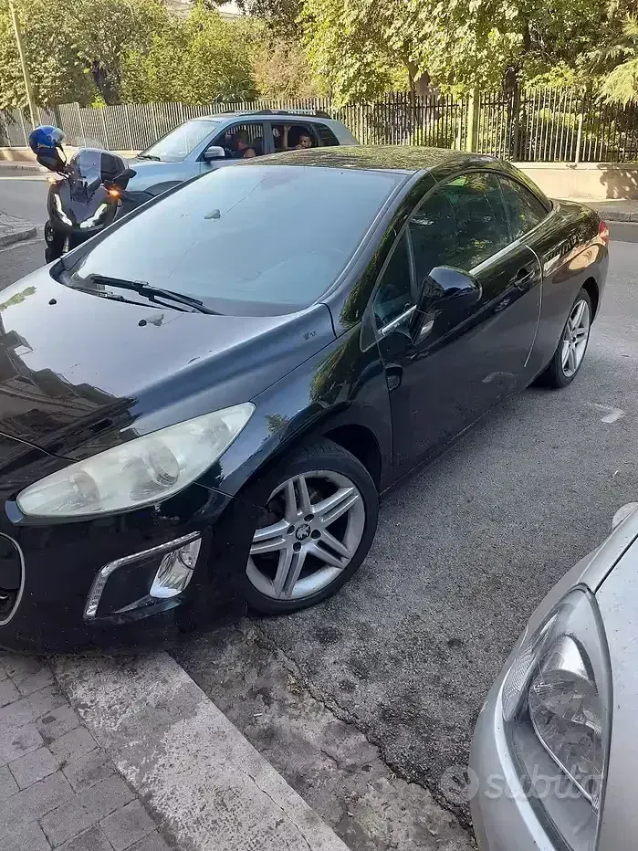 Usata Peugeot 308 CC 112 CV (82 kW) 2011 Nero Cabrio