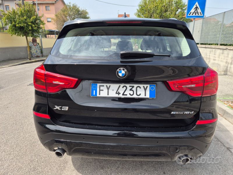 Usata BMW X3 xLine 150 CV (110 kW) 2019 Nero SUV