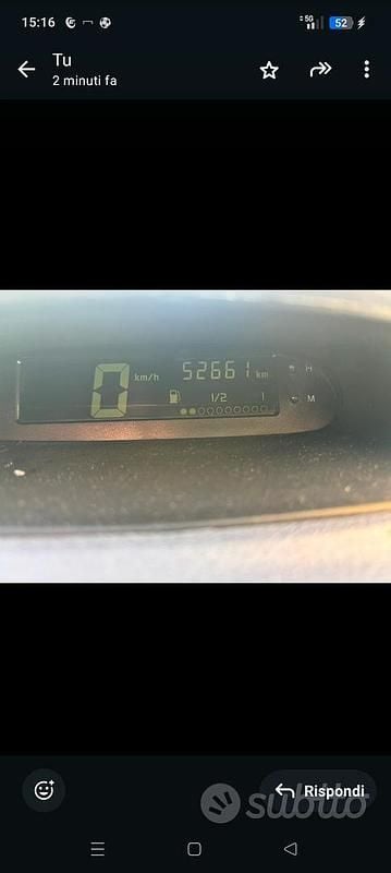 Usata Renault Twingo 2003 Blu Utilitaria