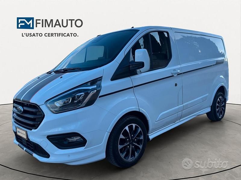 Usata Ford Transit Custom Titanium 170 CV (125 kW) 2021 Bianco Berlina