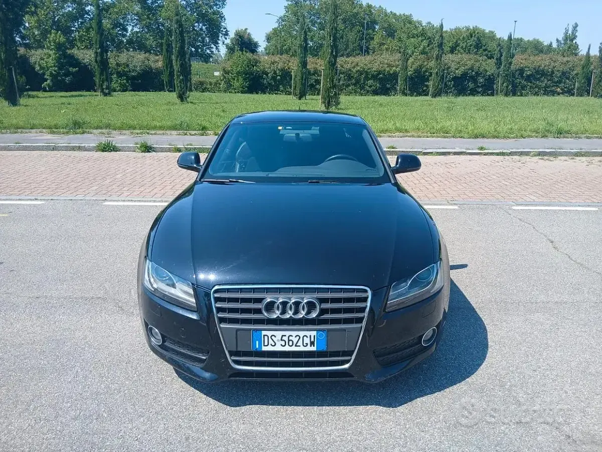 Usata Audi A5 S-Line 170 CV (125 kW) 2008 Nero Coupé