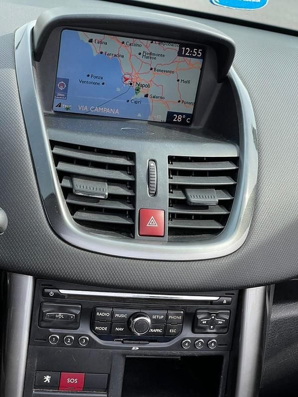 Usata Peugeot 207 CC 112 CV (82 kW) 2011 Grigio Cabrio