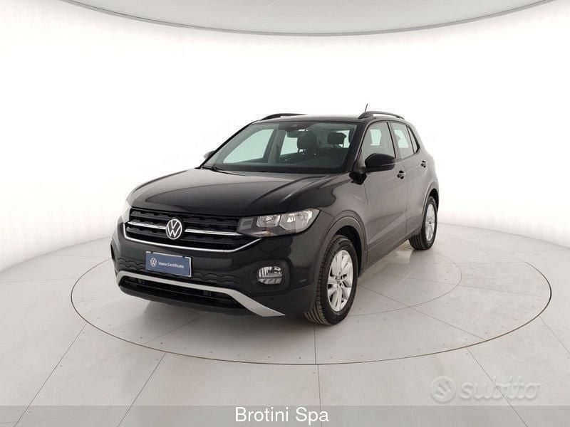 Nero Usata 2022 VW T-Cross Style SUV | 17.800 € (Buon prezzo) - Immagine 1/4