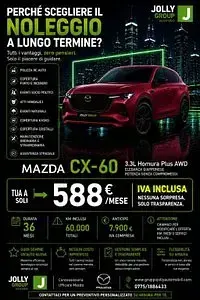 Nuova Mazda CX-60 Homura-Line 200 CV (147 kW) 2026 Rosso SUV