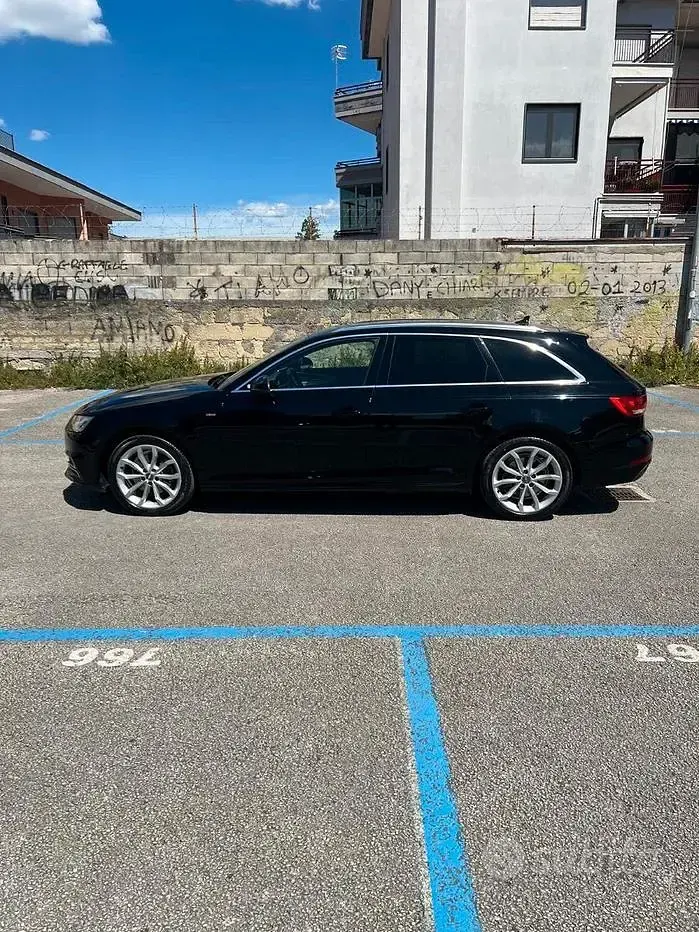 Usata Audi A4 S-Line 150 CV (110 kW) 2016 Nero Station wagon