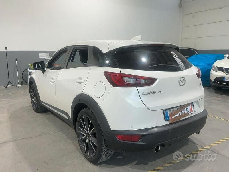 Usata Mazda CX-3 Exceed 105 CV (77 kW) 2017 Bianco SUV