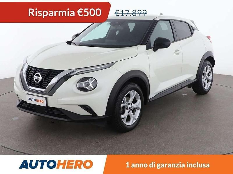 Bianco Usata 2022 Nissan Juke N-Connecta SUV | 17.899 € (Buon prezzo) - Immagine 1/3
