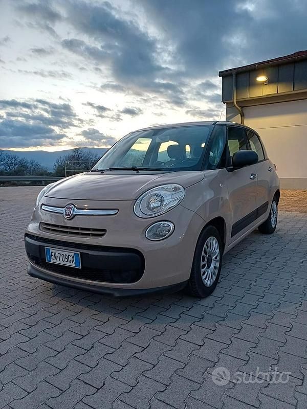 Usata Fiat 500L Pop 95 CV (69 kW) 2014 Marrone Monovolume
