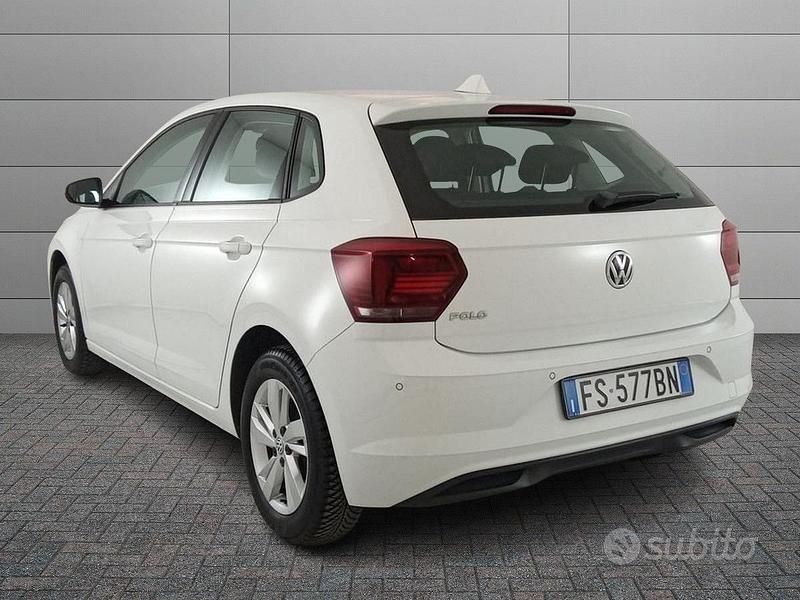 Usata VW Polo Comfortline 95 CV (69 kW) 2018 Bianco Utilitaria