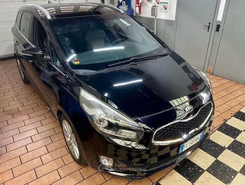 Usata Kia Carens 141 CV (103 kW) 2016 Nero Monovolume