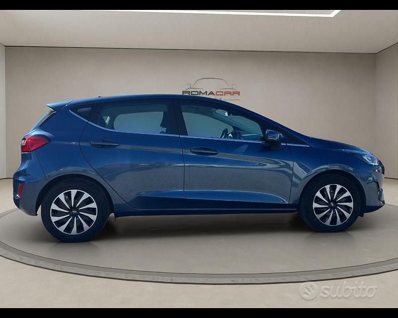 Usata Ford Fiesta Titanium 125 CV (91 kW) 2022 Blu Utilitaria
