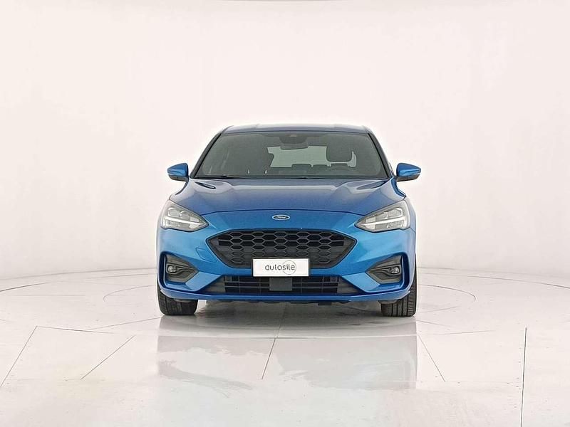 Usata Ford Focus ST-Line 125 CV (91 kW) 2019 Blu anodizzato Berlina