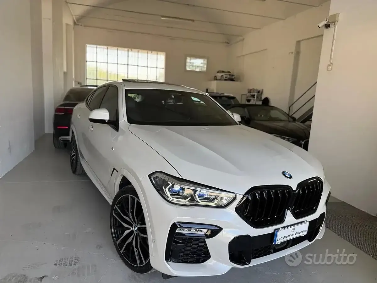 Usata BMW X6 M Sport 265 CV (194 kW) 2020 Bianco SUV