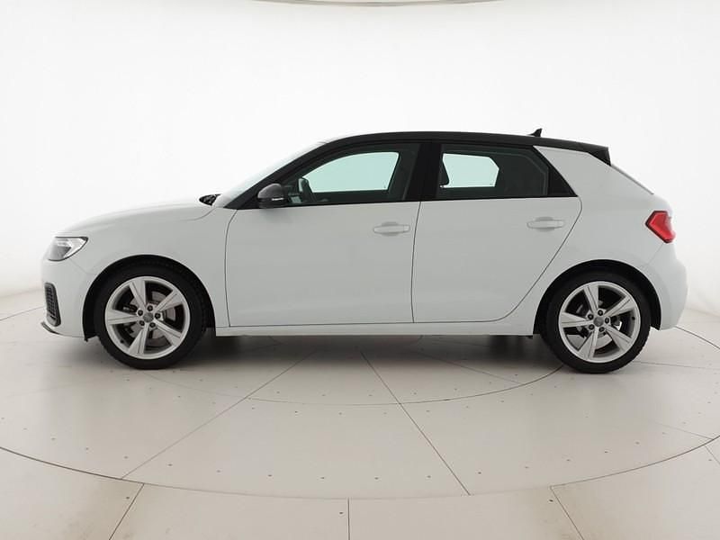 Usata Audi A1 Sportback Admired 116 CV (85 kW) 2020 Bianco ghiaccio metallizzato grigio manhattan metallizzato Utilitaria
