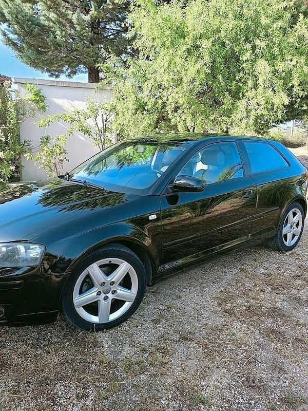 Usata Audi A3 170 CV (125 kW) 2006 Nero Utilitaria