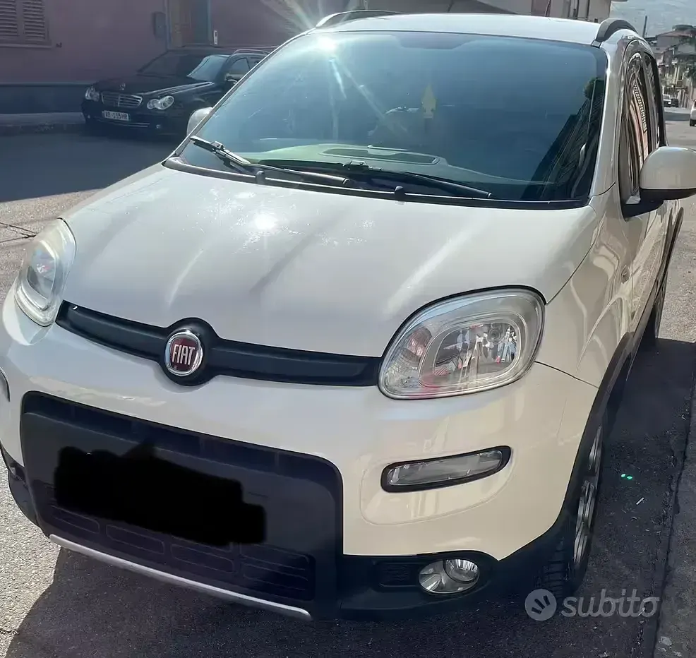Usata Fiat Panda 4x4 75 CV (55 kW) 2013 Bianco Utilitaria