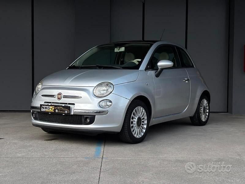 Usata Fiat 500 Lounge 75 CV (55 kW) 2007 Grigio Utilitaria