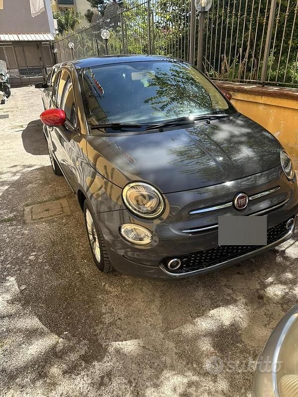 Usata Fiat 500 Lounge 69 CV (50 kW) 2017 Grigio Berlina