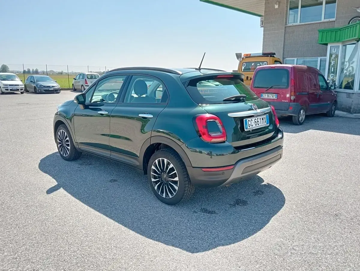 Usata Fiat 500X Cross 95 CV (69 kW) 2020 Verde SUV