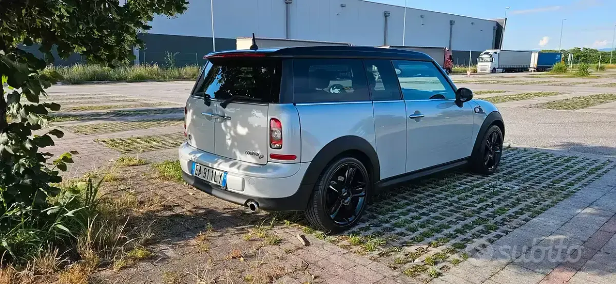 Usata Mini Cooper D Clubman 109 CV (80 kW) 2009 Bianco Station wagon