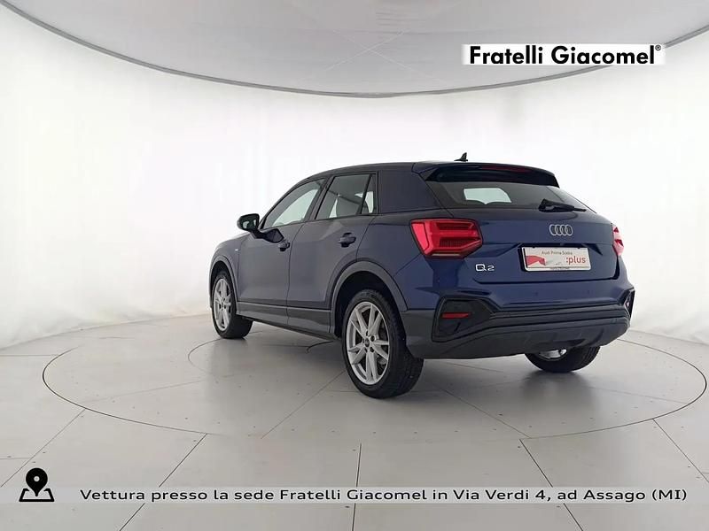 Usata Audi Q2 S-Line 116 CV (85 kW) 2023 Blu navarra metallizzato SUV