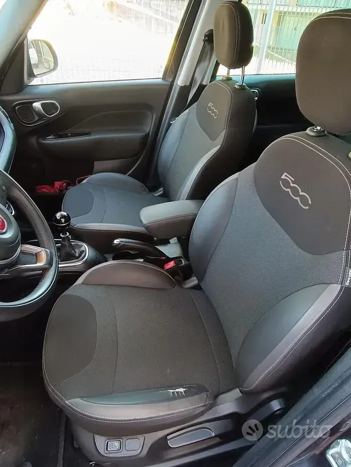 Usata Fiat 500L Cross 95 CV (69 kW) 2018 Grigio Monovolume