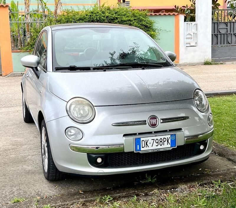 Grigio Usata 2008 Fiat 500 Due volumi | 5500 € (Cara) - Immagine 1/4