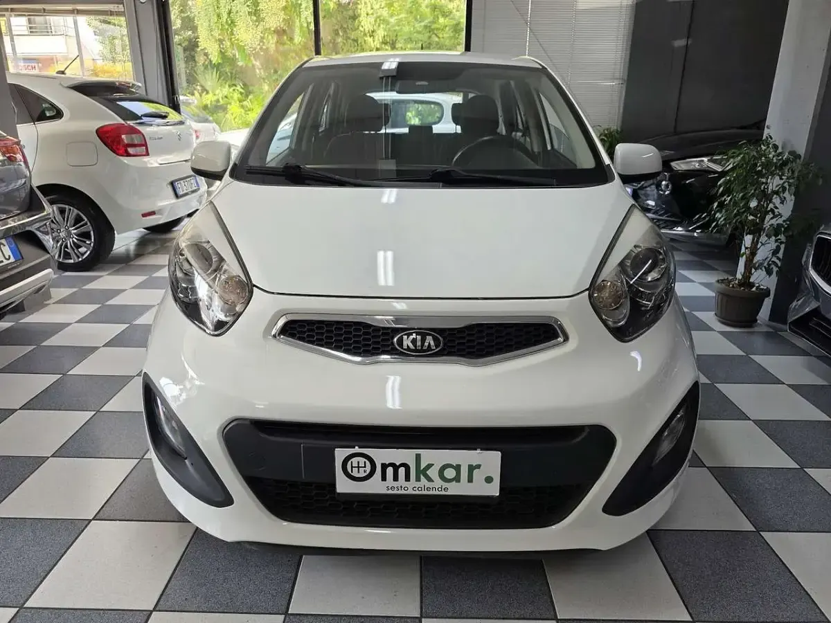 Usata Kia Picanto City 68 CV (50 kW) 2014 Bianco Utilitaria