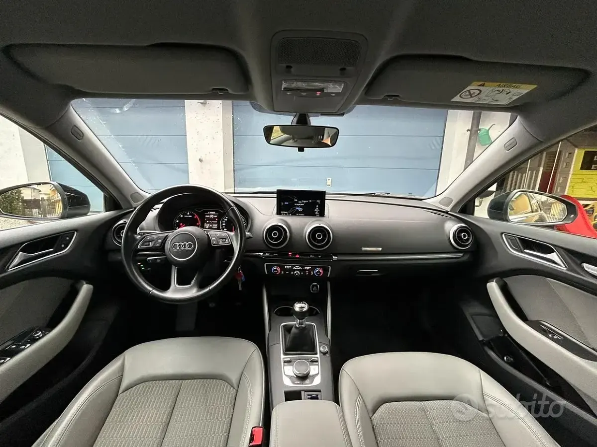 Usata Audi A3 110 CV (80 kW) 2016 Nero Berlina