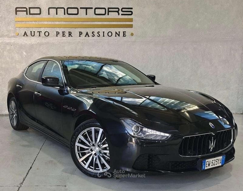 Usata Maserati Ghibli 250 CV (183 kW) 2014 Nero Berlina