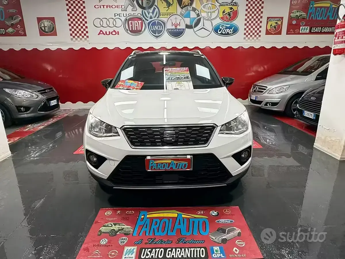 Usata Seat Arona FR 90 CV (66 kW) 2019 Bianco SUV