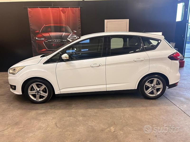 Usata Ford C-MAX Titanium 120 CV (88 kW) 2016 Bianco Monovolume