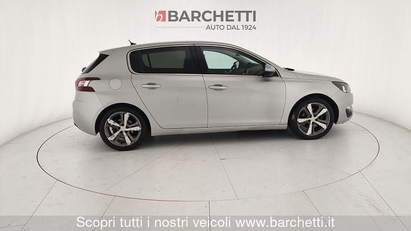 Usata Peugeot 308 Allure 131 CV (96 kW) 2017 Argento Utilitaria