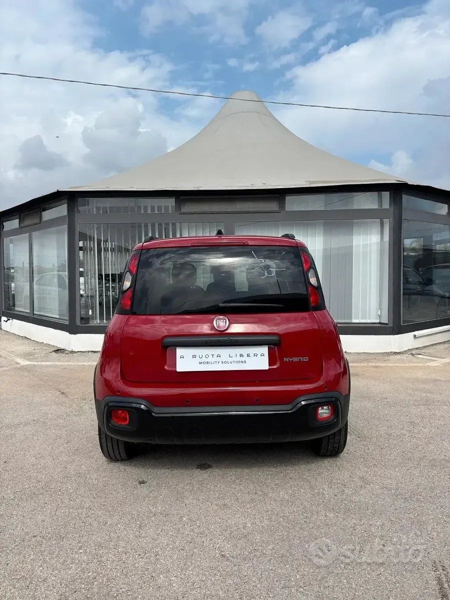 Usata Fiat Panda S 70 CV (51 kW) 2025 Rosso Utilitaria