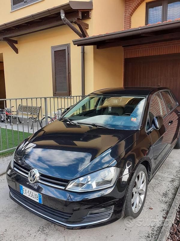 Usata VW Golf VII 110 CV (80 kW) 2014 Nero Berlina