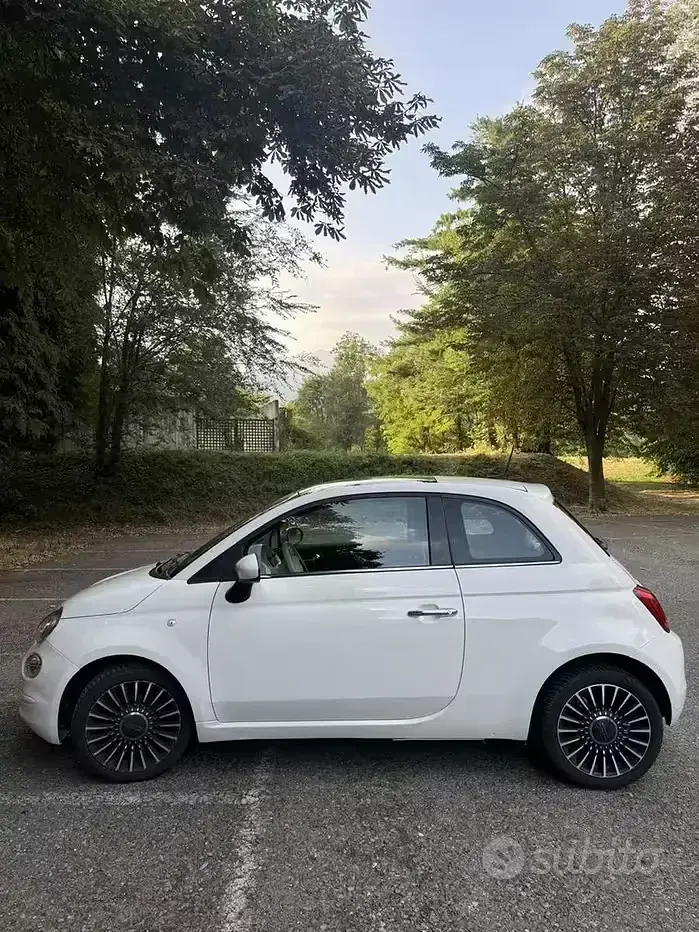 Usata Fiat 500 69 CV (50 kW) 2020 Bianco Berlina