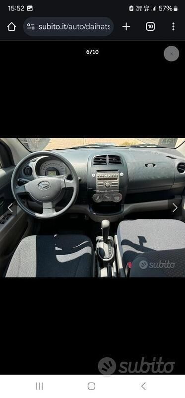 Grigio Usata 2006 Daihatsu Sirion Due volumi | 4200 € (Cara) - Immagine 1/4