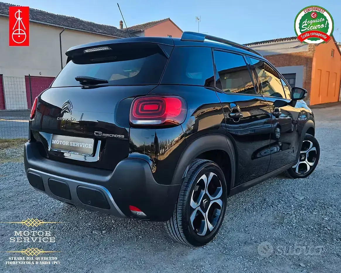 Usata Citroën C3 Aircross 110 CV (80 kW) 2018 Nero SUV