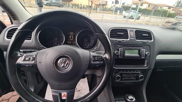 Usata VW Golf VI Highline 110 CV (80 kW) 2009 Nero Utilitaria