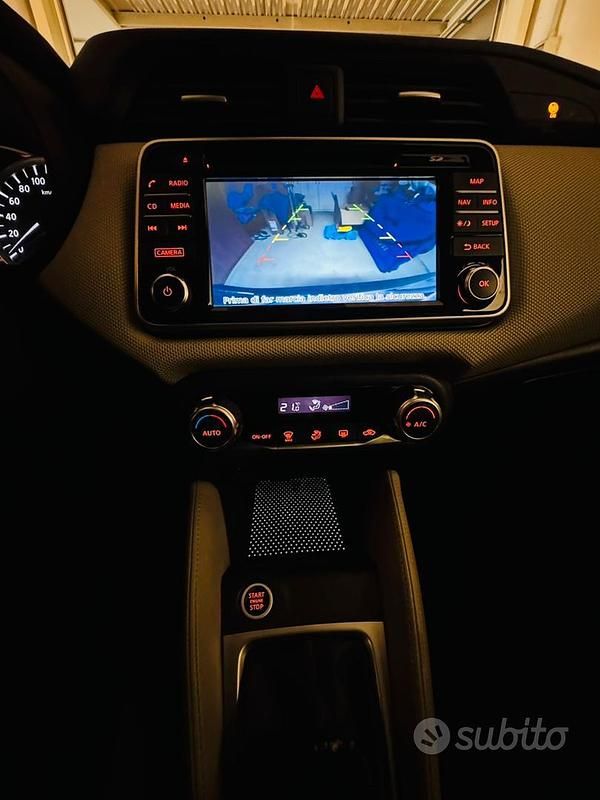 Usata Nissan Micra 90 CV (66 kW) 2017 Nero Utilitaria