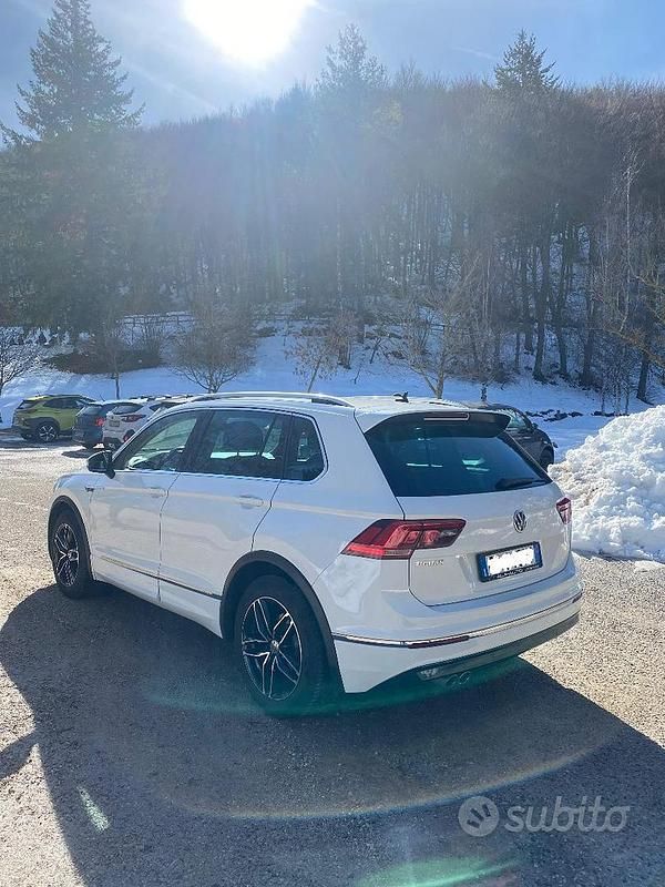 Usata VW Tiguan Sport 150 CV (110 kW) 2019 Bianco SUV