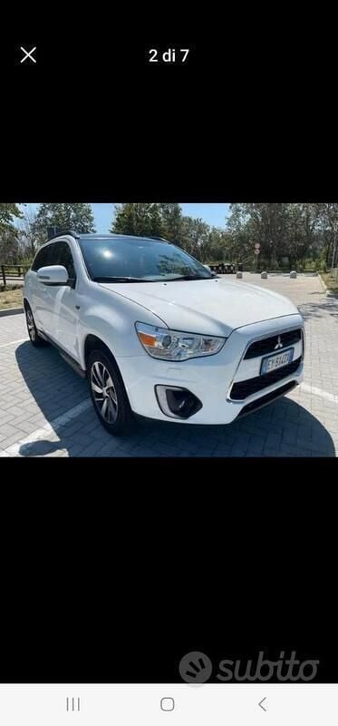Bianco Usata 2015 Mitsubishi ASX SUV | 9500 € (Buon prezzo) - Immagine 1/4