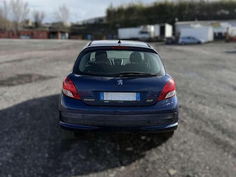 Usata Peugeot 207 95 CV (69 kW) 2010 Blu/azzurro Berlina