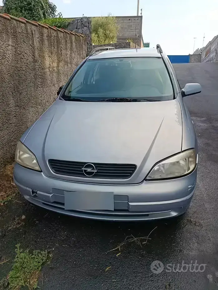 Usata Opel Astra 90 CV (66 kW) 2001 Grigio Station wagon