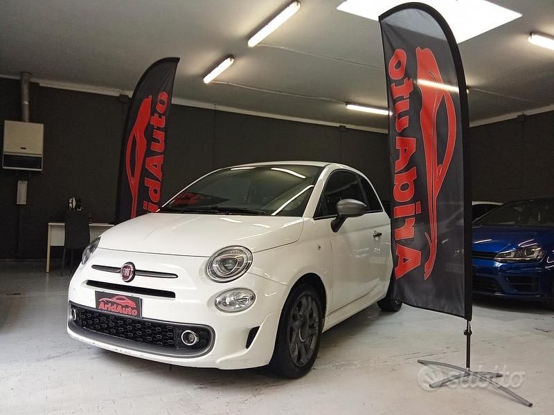 Usata Fiat 500 Collezione 95 CV (69 kW) 2018 Bianco Berlina