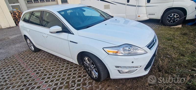 Usata Ford Mondeo 163 CV (119 kW) 2014 Bianco Berlina