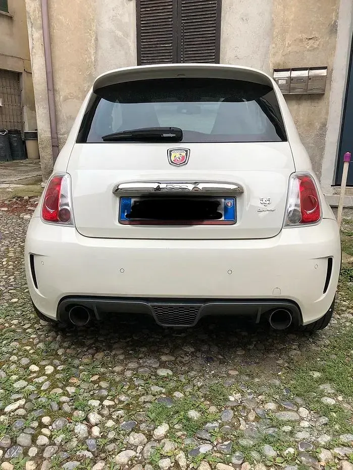 Usata Abarth 595 160 CV (117 kW) 2012 Bianco Utilitaria