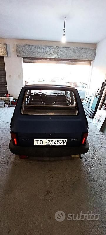 Usata Fiat 126 1991 Grigio Utilitaria