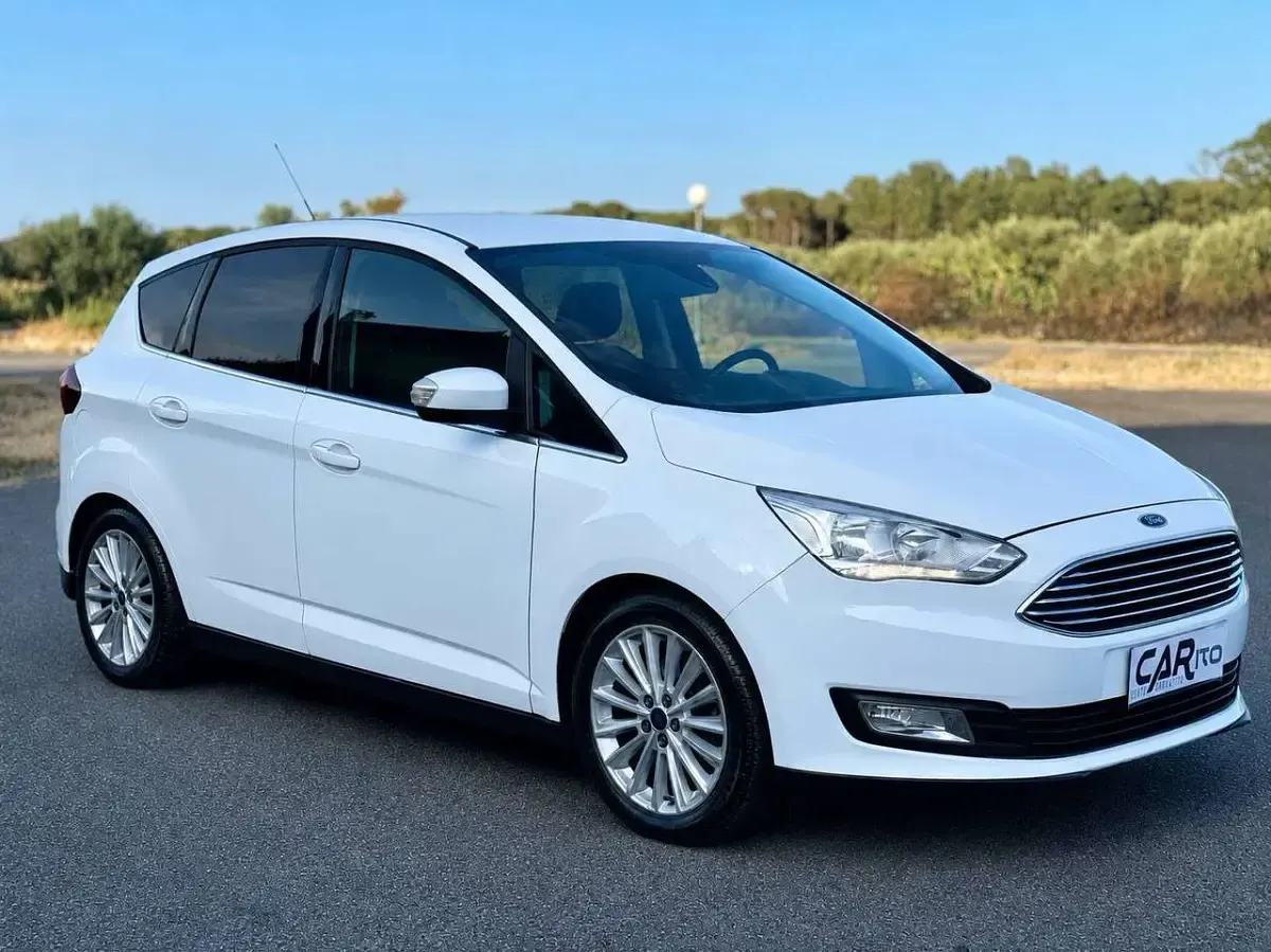 Usata Ford C-MAX Titanium X 120 CV (88 kW) 2016 Bianco Monovolume