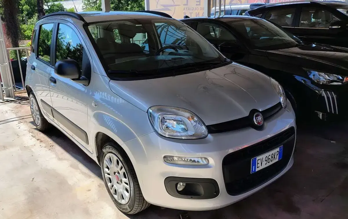 Usata Fiat Panda Easy 69 CV (50 kW) 2014 Argento Utilitaria